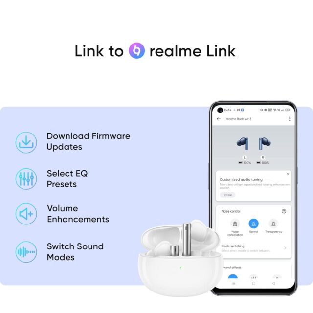 realme Buds Air 3 (White) - Image 3