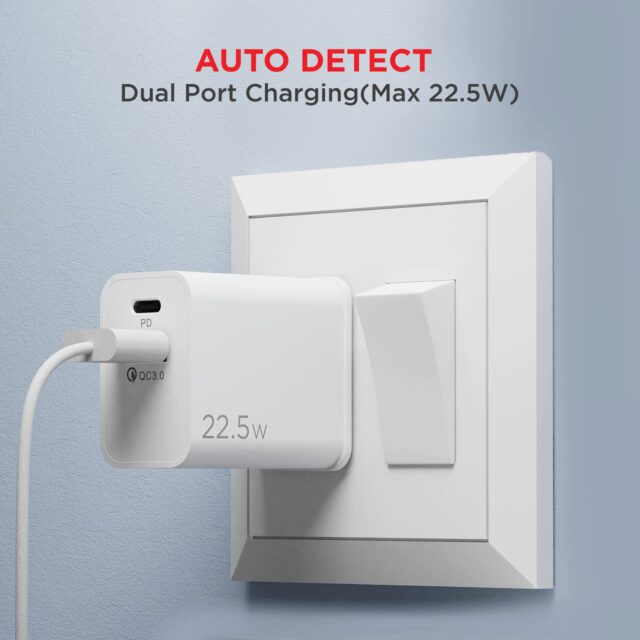 boAt WCDV 22.5W Dual Port Charger with 22.5W Power Delivery Support - Image 2