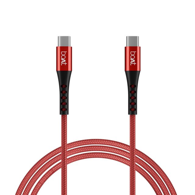 boAt Type-C C600 Tangle-Free, Sturdy Cable w/ 100W/5A Fast Charging - Image 8