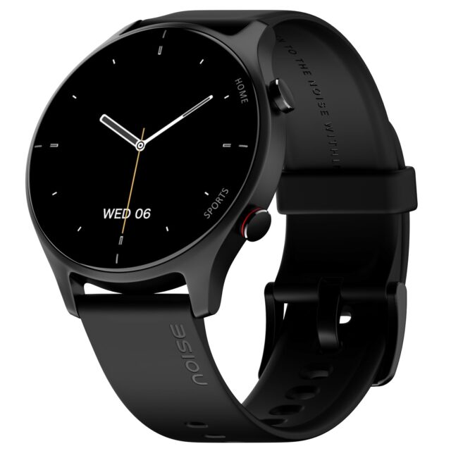 Noise Twist Round dial Smart Watch with Bluetooth Calling, 1.38" TFT Display, up-to 7 Days Battery, 100+ Watch Faces, IP68, Heart Rate Monitor, Sleep Tracking