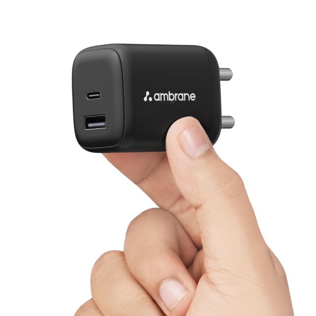 Ambrane 45W Dual Port GaN Charger